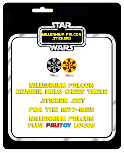 Vintage star wars falcon - star,