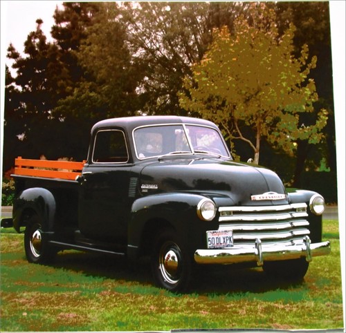 1950 chevy 3100 deluxe pickup - deluxe,