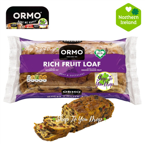 Ormo rich fruit loaf 400g - ormo,