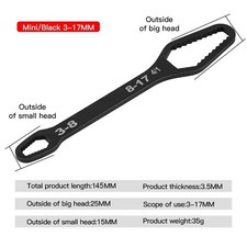8-22mm Universal Torx Wrench