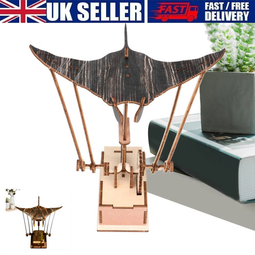 Handmade wooden manta ray - handmade,