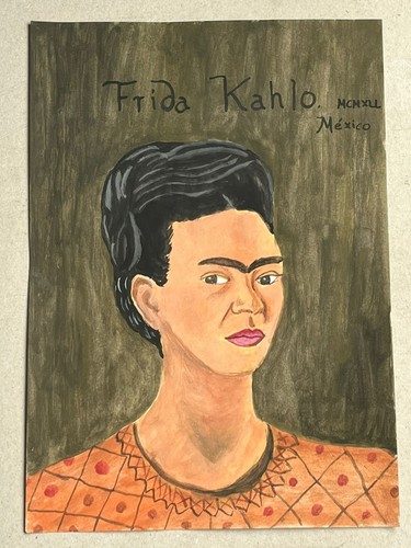 Frida kahlo drawing and - kahlo,