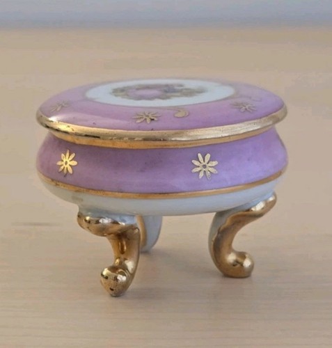 Limoges porcelain mini footed - porcelain,