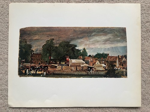 John constable oil sketch - oil,