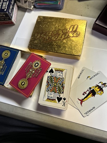Russel deluxe playing - russel, cards