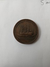 Foudroyant Horatio Viscount Nelson medal made from copper from ship wrecked 1897