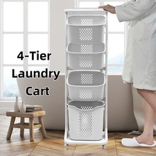 Large Rolling Laundry Basket