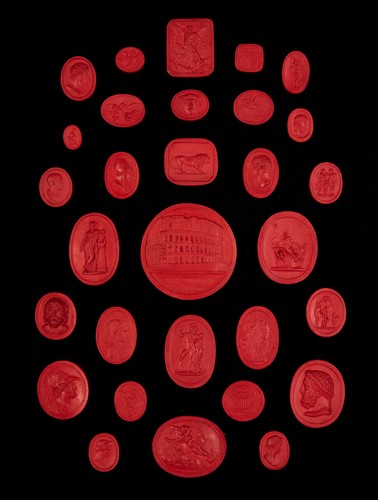 Red grand tour cameos - #6.,