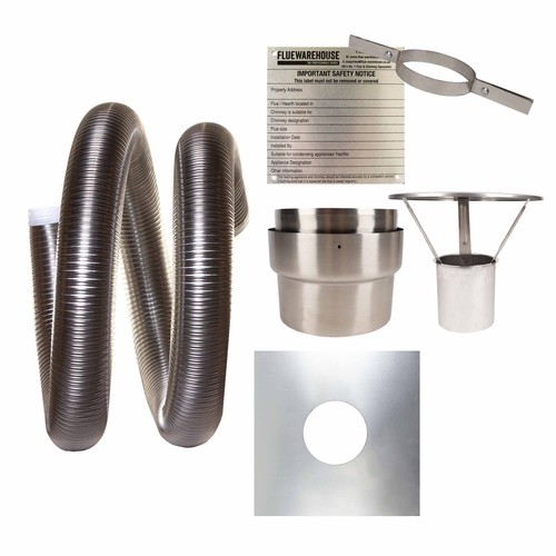 Flexible chimney flue liner - chimney,
