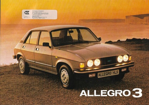 Allegro 1981 sales - allegro,