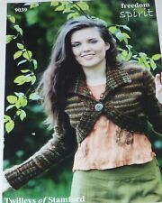 Twilleys of Stamford Freedom Spirit Knitting Pattern Lady's Bolero  9039