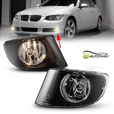 Pair Fog Lights Clear Lamps