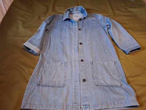 Zara denim coat size - coat,