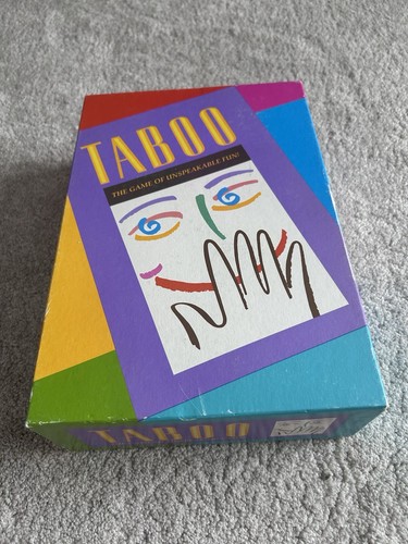 Taboo vintage board game - taboo,