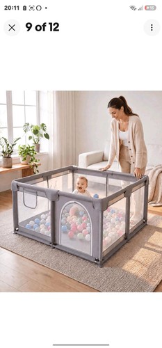 120x120cm padded baby - baby, playpen