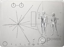 Pioneer Plaque Spacecraft 2 oz