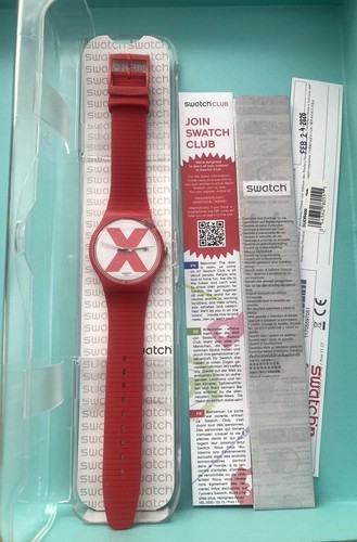 Limited swatch rated 41mm - swatch, x