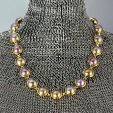 Elegant 18 inch Mabe Pearl