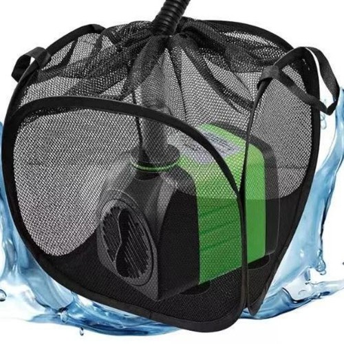 Water pump filter bag - pump, bag/tear