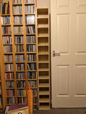 Tall storage unit dvd - cd,