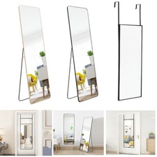 Large Glass Over Door Mirror