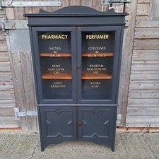 Pharmacy Antique Cabinet