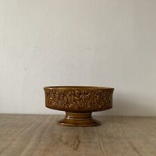 Vintage Rustic Arthur Wood Ornate Cherub Planter Mantel Decor Display Decorative