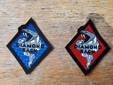 Diamond back viper snake bmx - back,