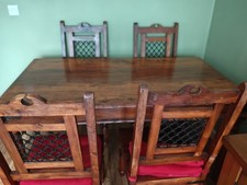 Sheesham Wood Dinning Table  only. Solid Wood 
