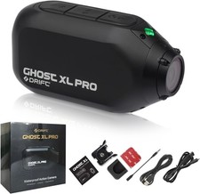 DRIFT Ghost XL Pro - 4K Action Camera, Image Stabilization, Waterproof Rotatable