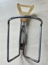 CHROMED STEEL BOTTLE CAGE - Vintage Used