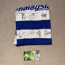 Queens Park Rangers QPR Squad Signed 2011 2012 Home Football Shirt Lotto XXL