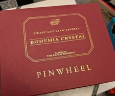Bohemia Crystal Pinwheel Cut