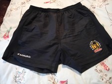 Samurai Exeter Chiefs Rugby Union Shorts Black, Size XL
