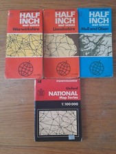 4 Vintage Bartholomew Maps