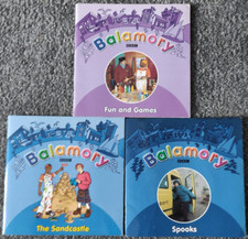 Balamory Childrens Books Bundle x 3  inc Spooks, The Sandcastle & Fun and Games.
