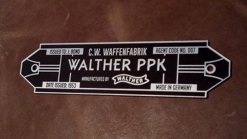 Custom walther ppk serial - custom, data