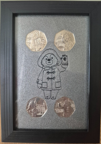Paddington bear 50p - paddington, coin