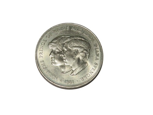 1981 royal wedding coin - royal,