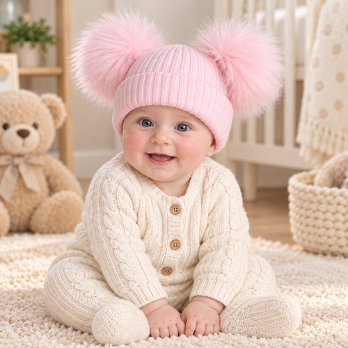 Baby double pom - double,