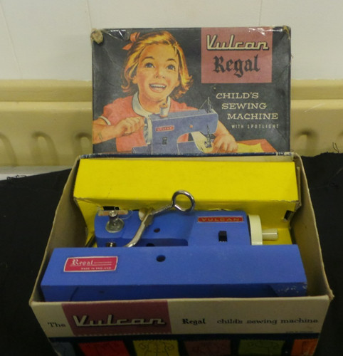 Toy sewing machine vintage - sewing,