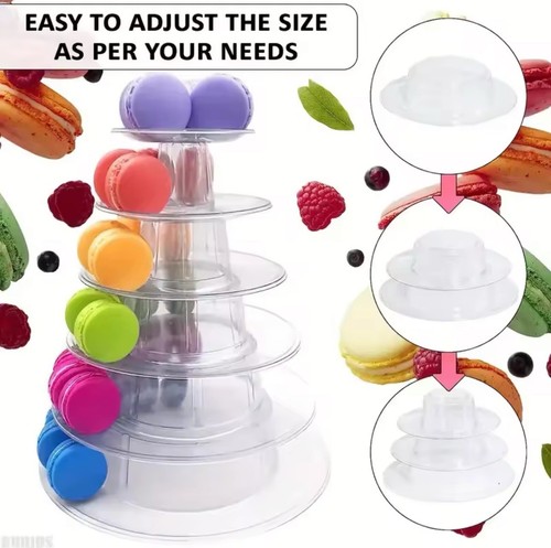 Multitiers macaron display - multitiers,