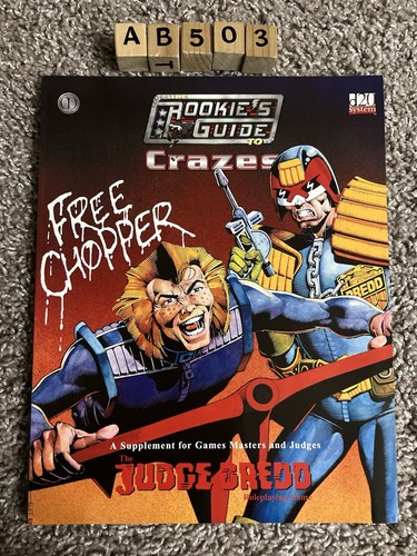 Judge dredd rpg - rpg:, the