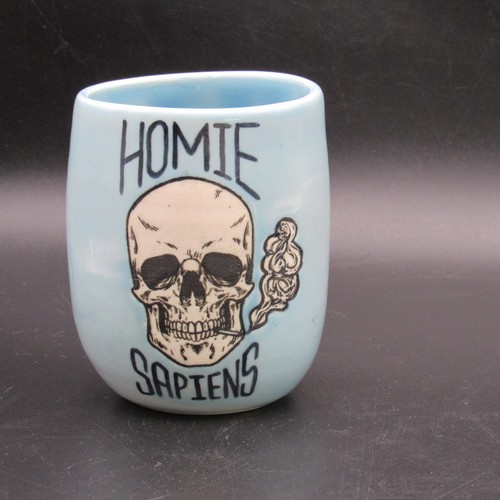Gonzeaux pottery skull - gonzeaux,