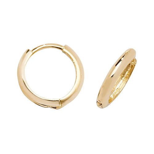 Hinged earrings 9ct yellow - earrings,