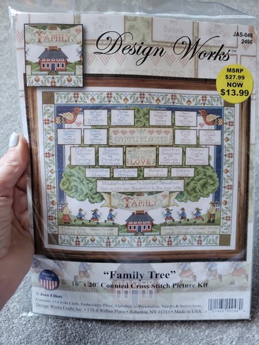 Family tree design - design, works