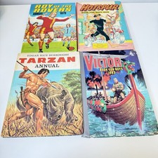 Set Of 4 Vintage Boys Annuals