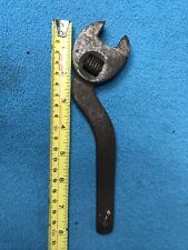 Vintage 8 Inch improved strong jaw Adjustable spanner