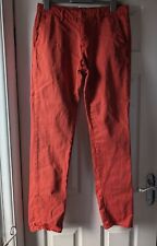 mens rust/orange Freesoul jeans size 31