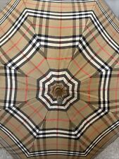 Burberry Archive Vintage Nova Check Walking Stick Small Umbrella RRP£650 K09